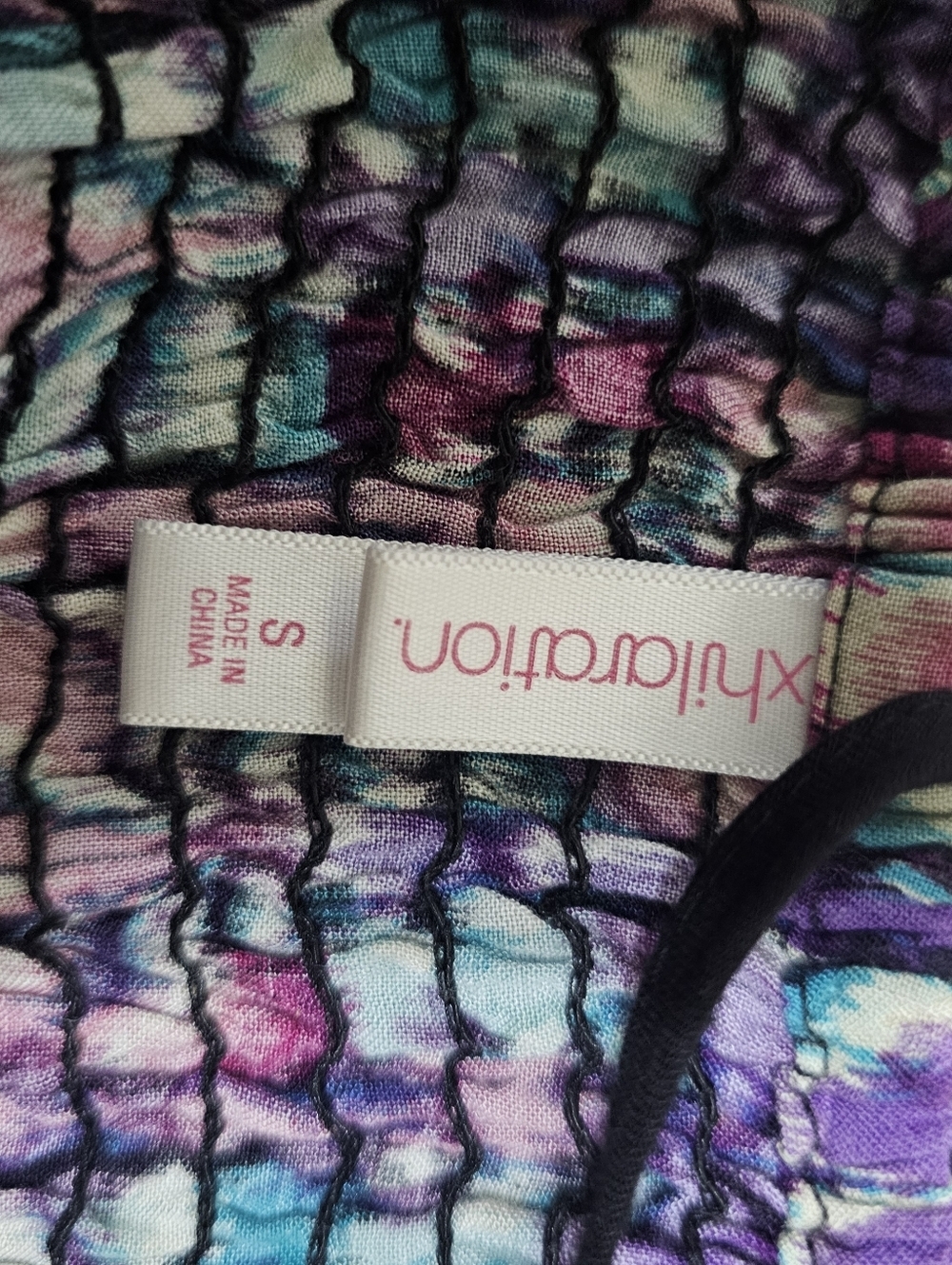 Xhilaration Boho Smocked Maxi Dress Size S - Picture 3 of 5